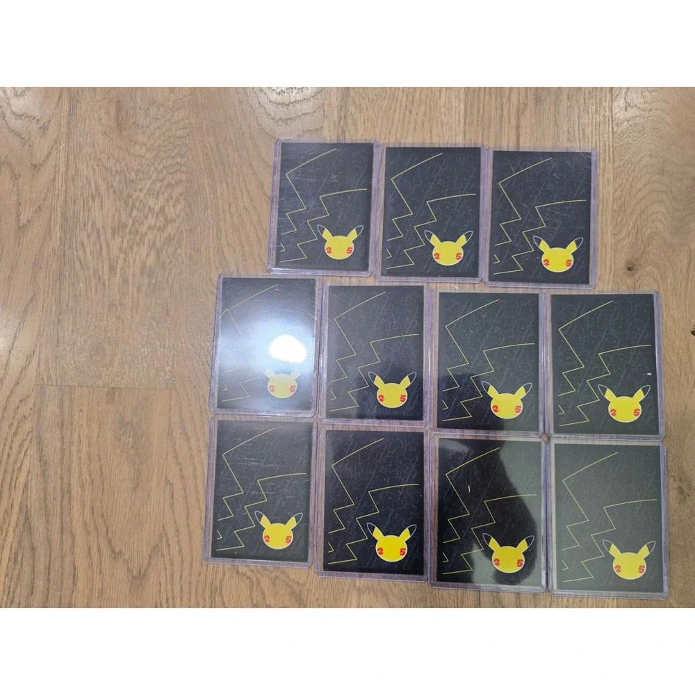 Pokemon TCG Card Lot Charizard ex Flying Pikachu V Greninja Star 11 Card Bundle